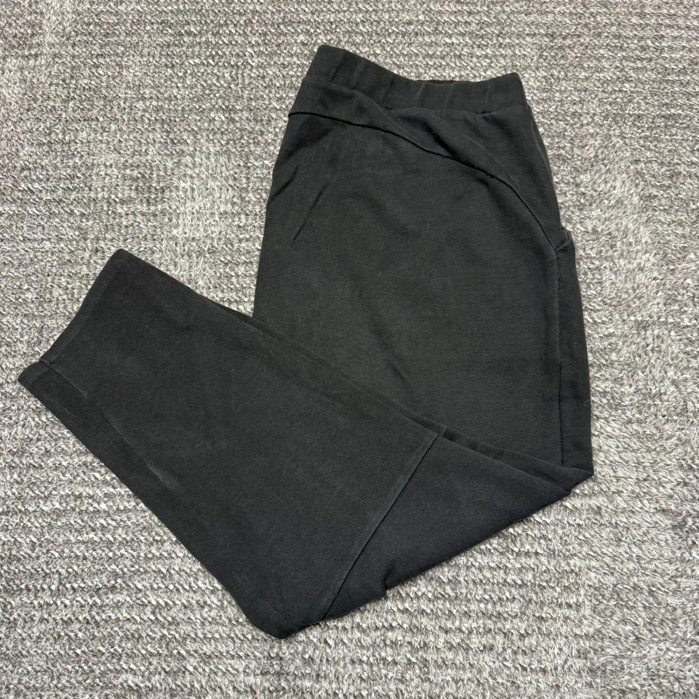 The North Face Womens‎ Cropped Pants Sweatpants Size XXL Black Athletic Logo